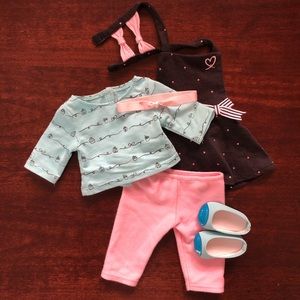 EUC - American Girl Grace baking outfit